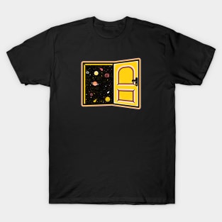 Cosmic Door Man - Door to another dimension T-Shirt